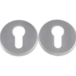 Best Jasa cylinderskilt sæt til dråbecylinder 4 mm click rustfri stål