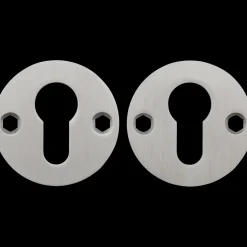 Jasa Låsekasser, Cylindre Og Dørbeslag^cylinderskilt sæt til dråbecylinder 2 mm rustfri stål