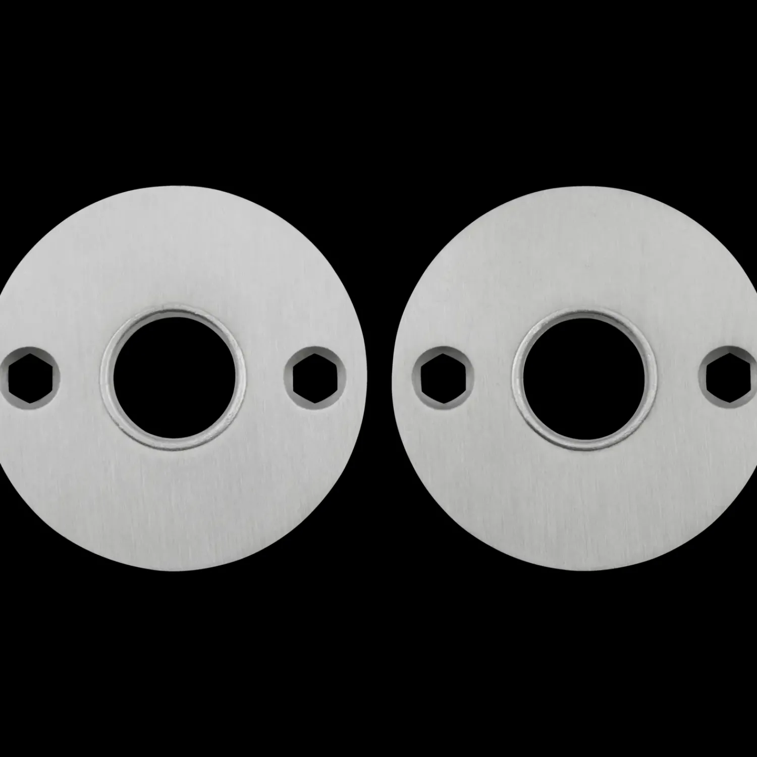 New Jasa dørgrebsroset CC 38 børstet stål