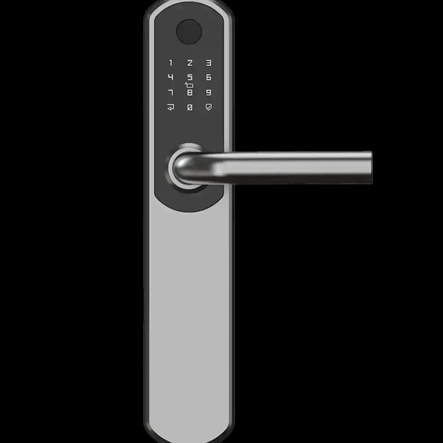 Vindues Og Dørbeslag^Jasa GUARD elektronisk dørlås Rustfri TT APP