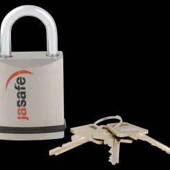 Sale Jasa hængelås Ø8 mm inkl. 3 nøgler