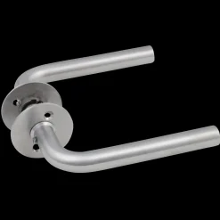 Jasa Neptun dørgreb Ø52 mm børstet stål