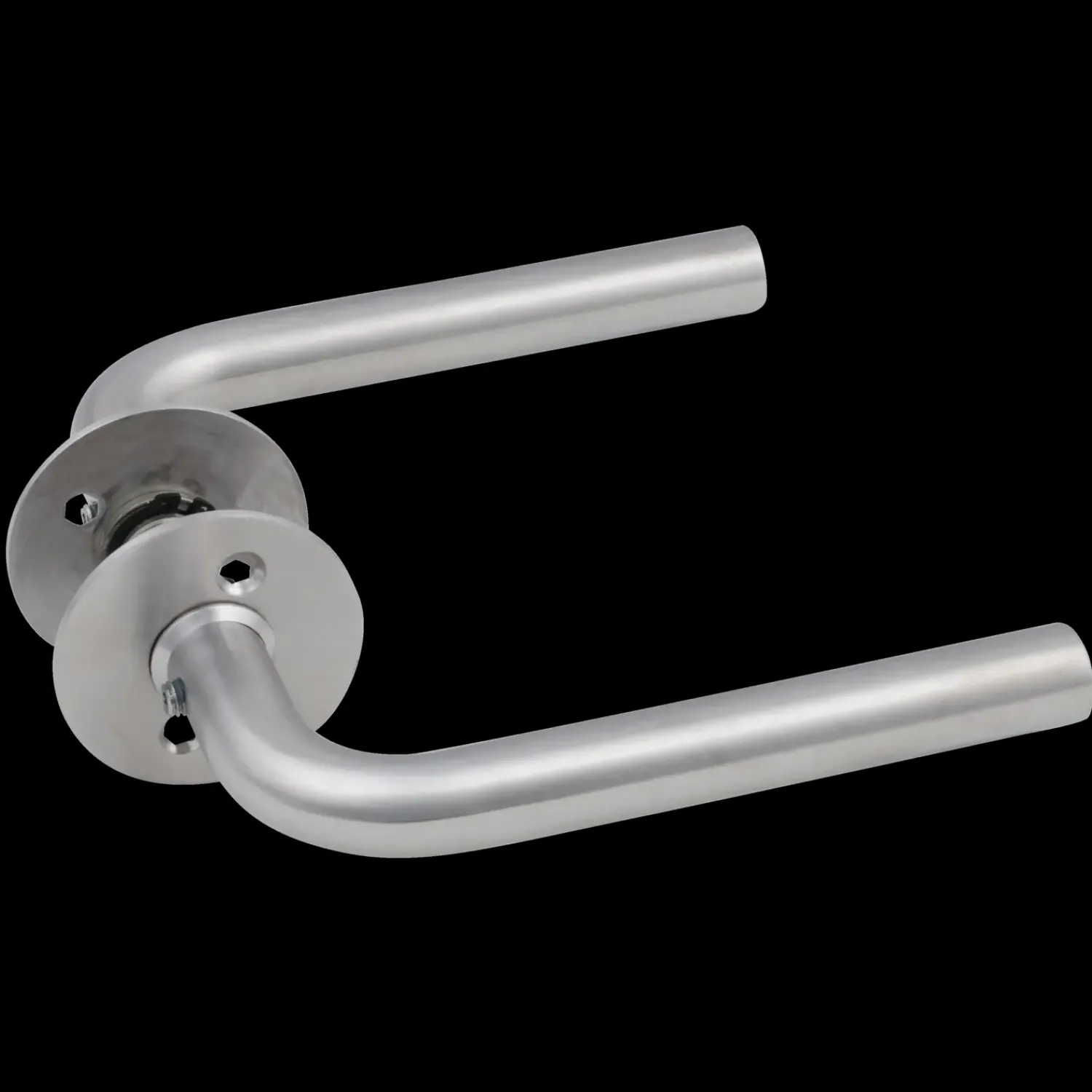 Jasa Neptun dørgreb Ø52 mm børstet stål