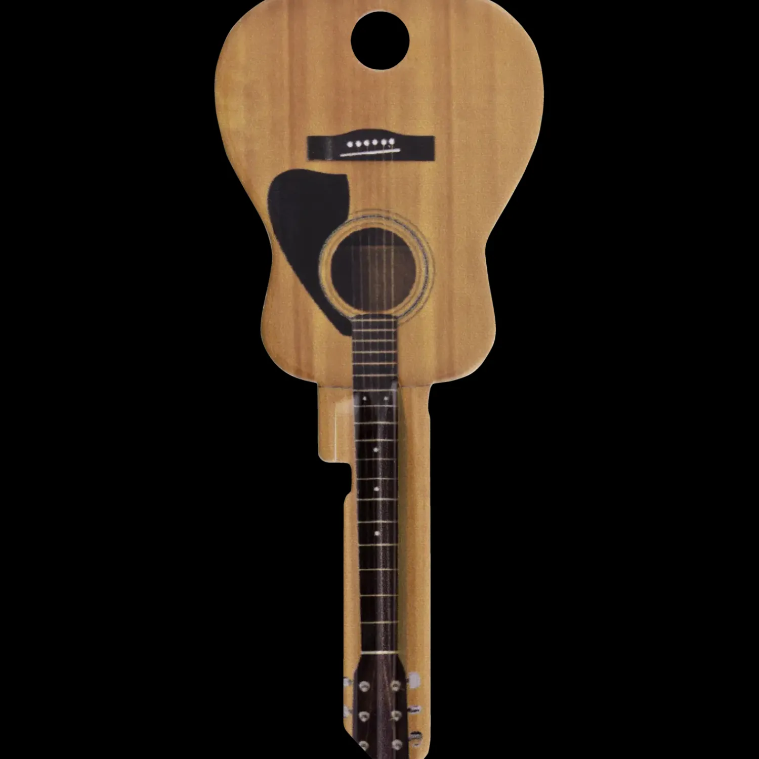 Nøgler^Jasa nøgleemne 6-stift guitar