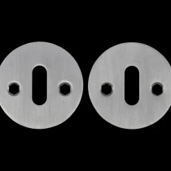 Clearance Jasa nøgleskilt Ø52x2 mm børstet