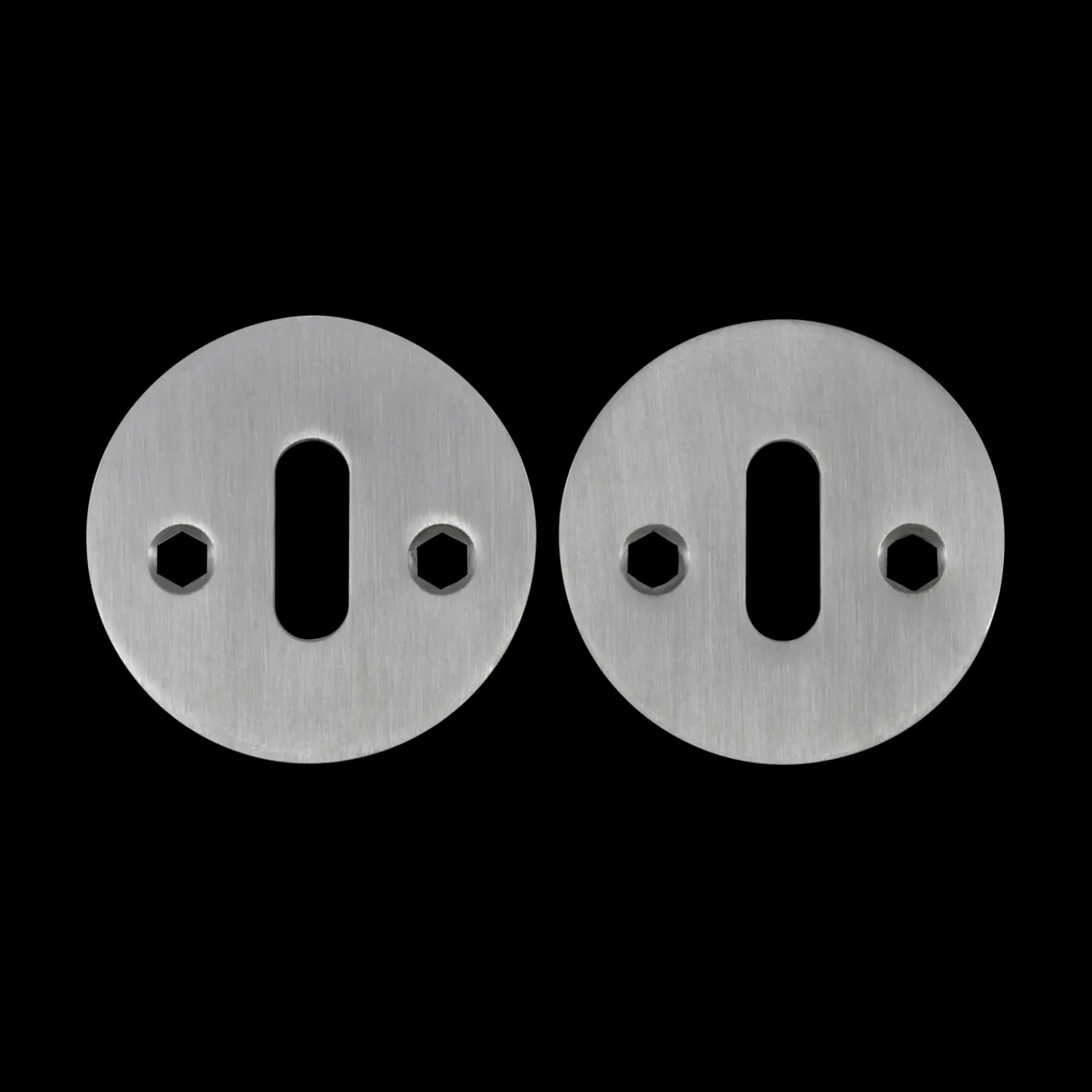 Jasa Tilbehør Døre Og Vinduer^nøgleskilt Ø52x2 mm massiv