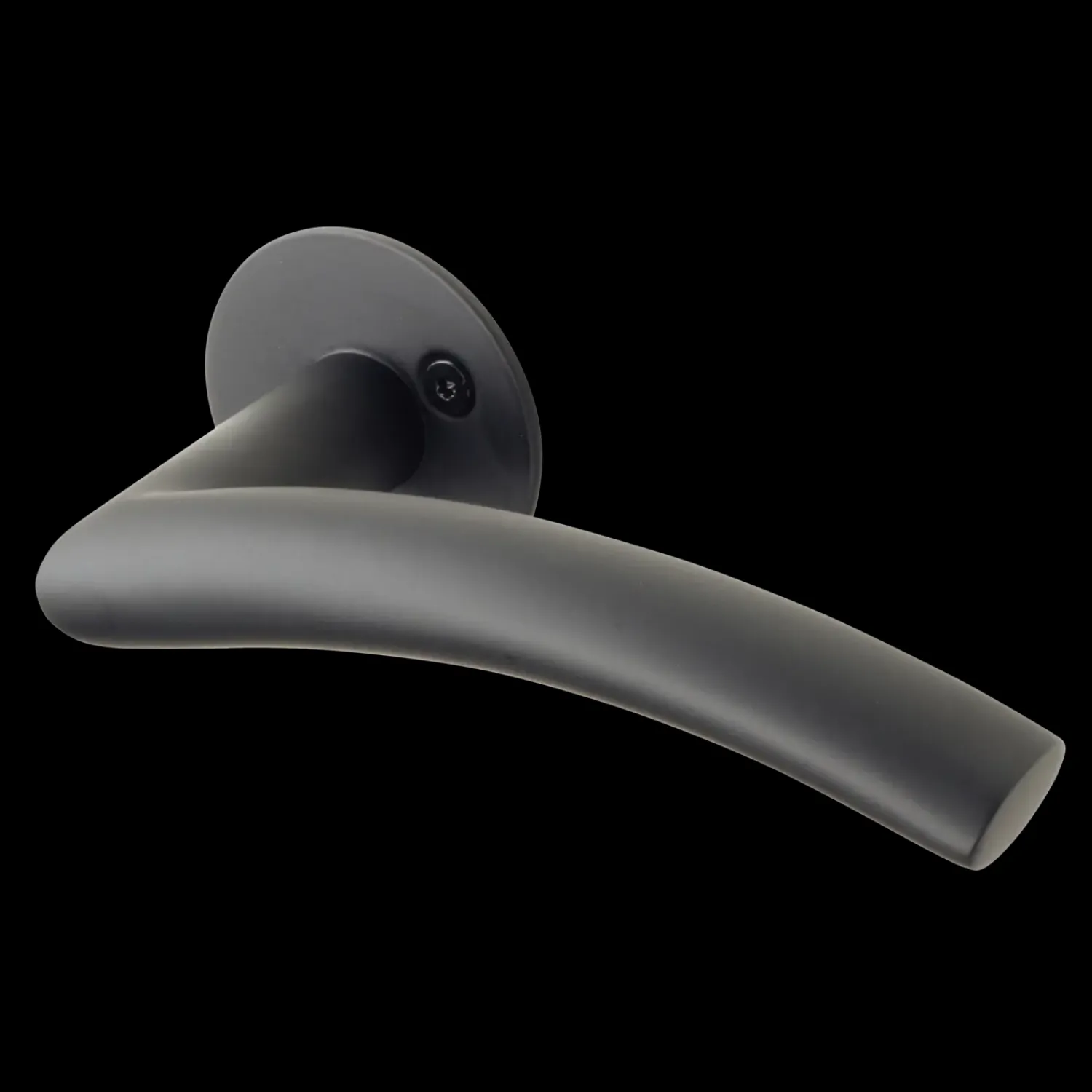 Jasa Greb^Sirius L-form dørgreb 19 mm sort