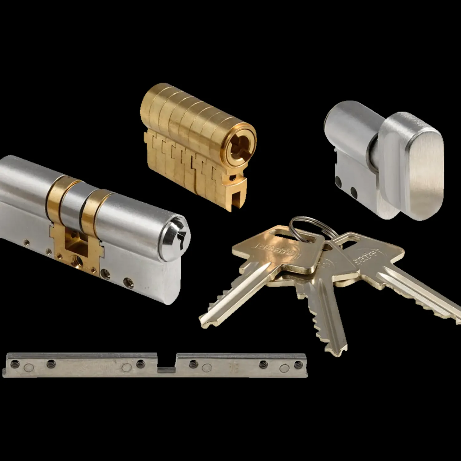 Jasa Låsekasser, Cylindre Og Dørbeslag^Universal Profilcylinder – Banke- og dirkesikring