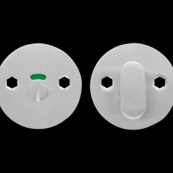 Jasa Låsekasser, Cylindre Og Dørbeslag^vridergreb design toiletbesætning  Ø50 x 2 mm rustfrit stål