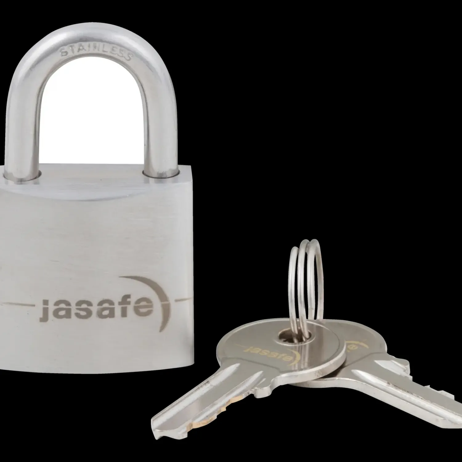 Online Jasa fe hængelås 50 mm m/hærdet bøjle rustfri