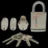 Best Jasa fe låsesæt/sampak 2 cylindere, 1 hængelås, 1 postkasselås