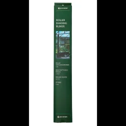 Juliana drivhus rullegardin sort 67,5x200 cm - 2 stk.