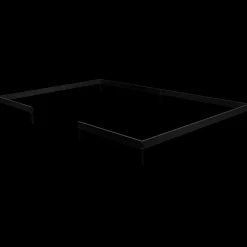 Juliana Store Drivhuse Over 10 M²^stålfundament Grand Oase 18,8 m² sort