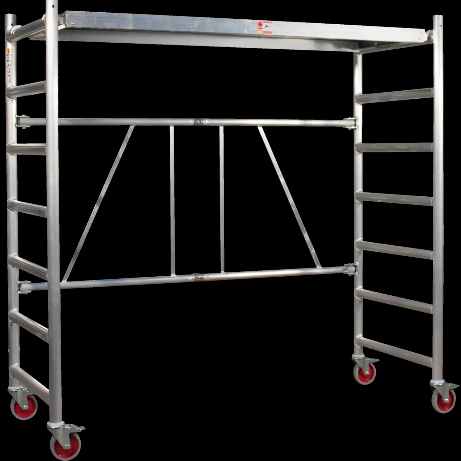 Jumbo Bygningsstilladser^proff foldestillads 178x74 cm 1,8/3,8 m.