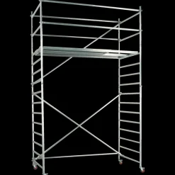 Jumbo Bygningsstilladser^proff rullestillads 250x135 cm 3,2/5,2 m