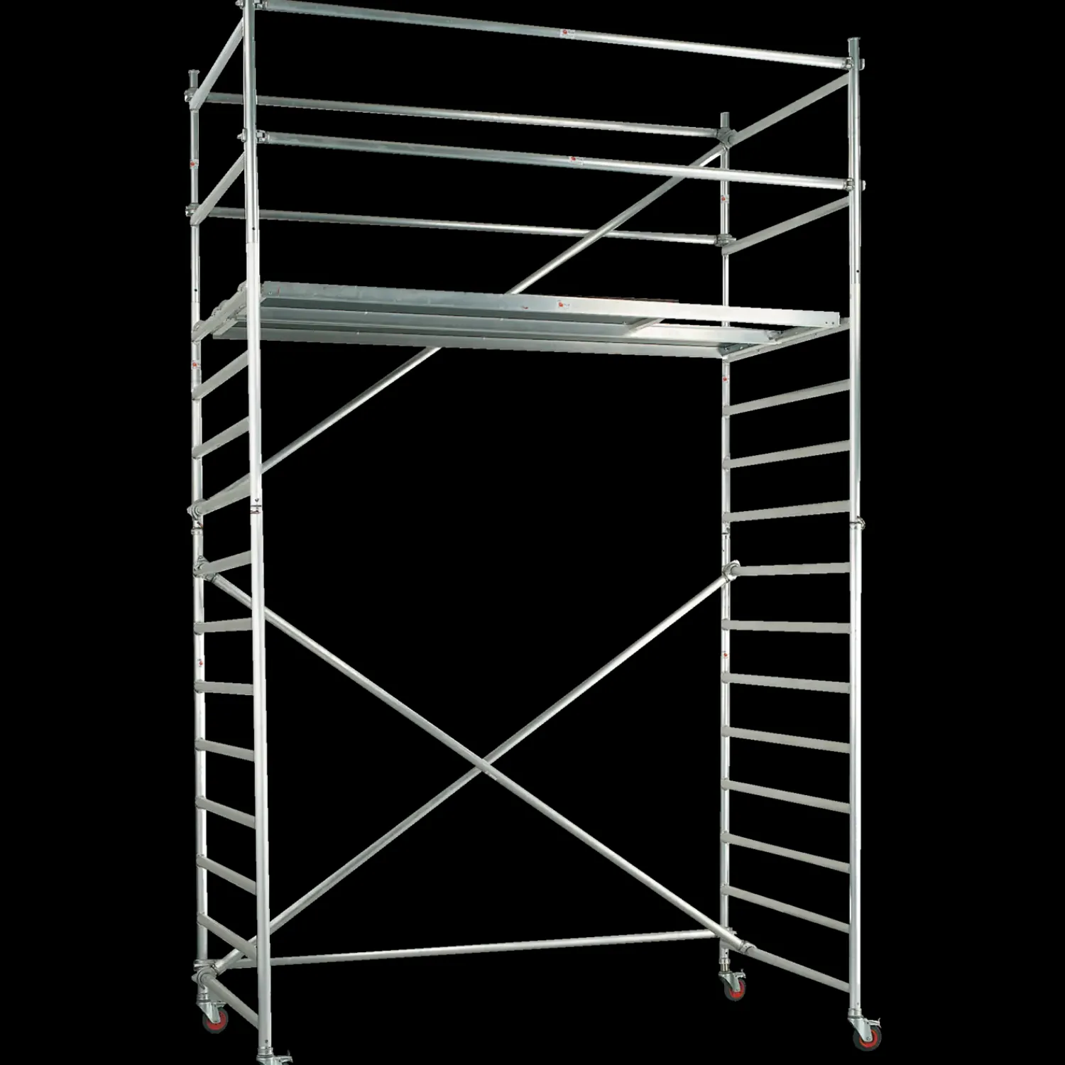 Jumbo Bygningsstilladser^proff rullestillads 250x135 cm 3,2/5,2 m