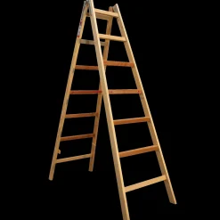 Stiger^Jumbo Proff træwienerstige 6 trin 1,63 m