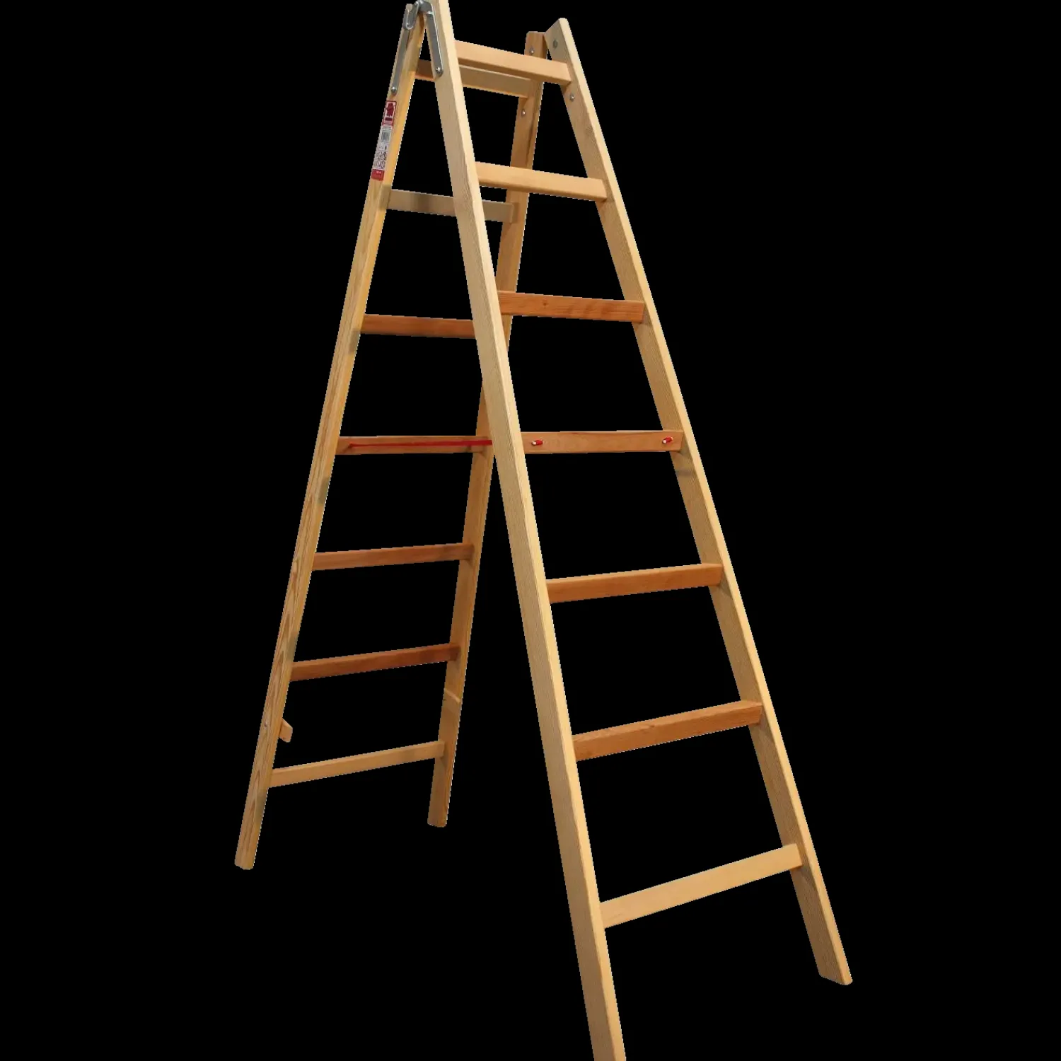 Stiger^Jumbo Proff træwienerstige 6 trin 1,63 m