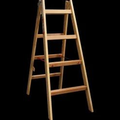 Stiger^Jumbo Proff træwienerstige 4 trin 1,14 m