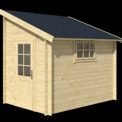 Clearance Jura redskabsskur med enkeltdør og vindue, 4,7 m²