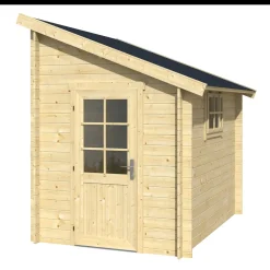 Clearance Jura redskabsskur med enkeltdør og vindue, 4,7 m²