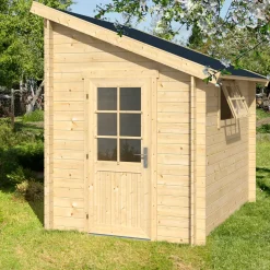 Clearance Jura redskabsskur med enkeltdør og vindue, 4,7 m²