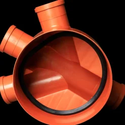 Discount Kaczmarek 315 PP gennemløbsbrønd type 5 med pakning Ø110 mm