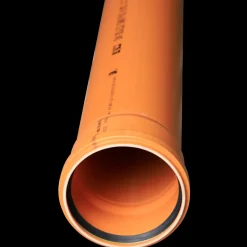 Kaczmarek Kloakrør^PVC-U SN8 afløbsrør 110 x 500 mm