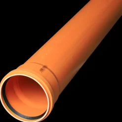 Kaczmarek Kloakrør^PVC-U SN8 afløbsrør 110 x 3000 mm