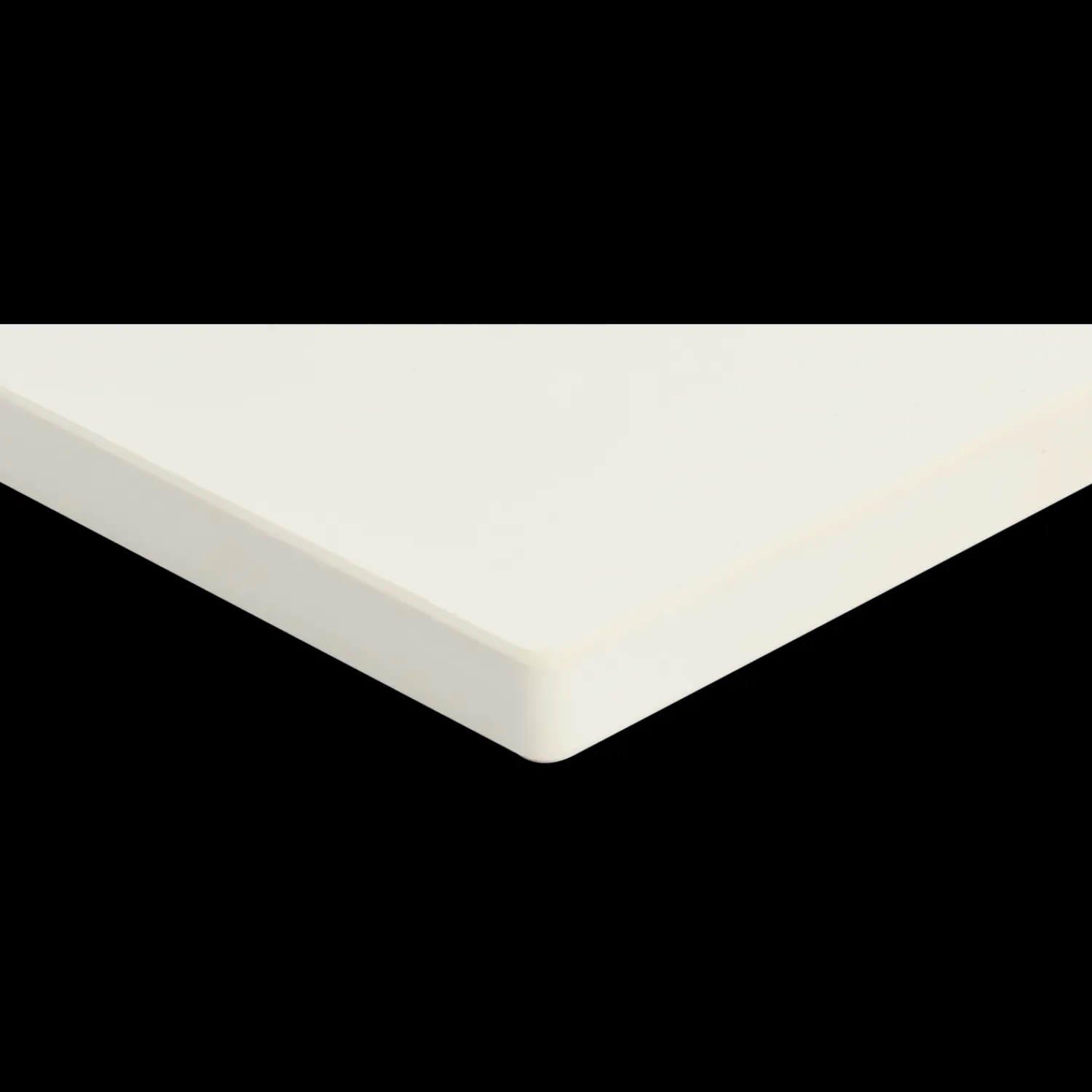 Bordplader^Keflico compact laminat bordplade white/lightstone 12x620x3000 mm