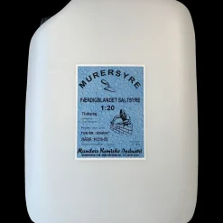 Dame Randers Kemiske Industri Kalk, Syre Og Sprit^Kemisk færdigblandet murersyre 1:20 - 20 L