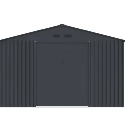 Redskabsskure I Stål^Kenneth redskabsskur med dobbeltdør, 10,84 m²