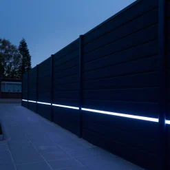 Online Kirkedal Alu Design LED skinne m/PVC 77x24x1800 mm alu