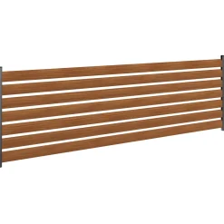 Kirkedal Tilbehør Til Hegn^Alu Design Panel 635x1800 mm hardwood