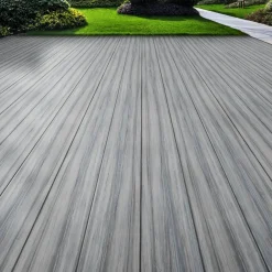 Kirkedal terrasseplank Heimdal 22 x 130 x 4000 mm sort/grå