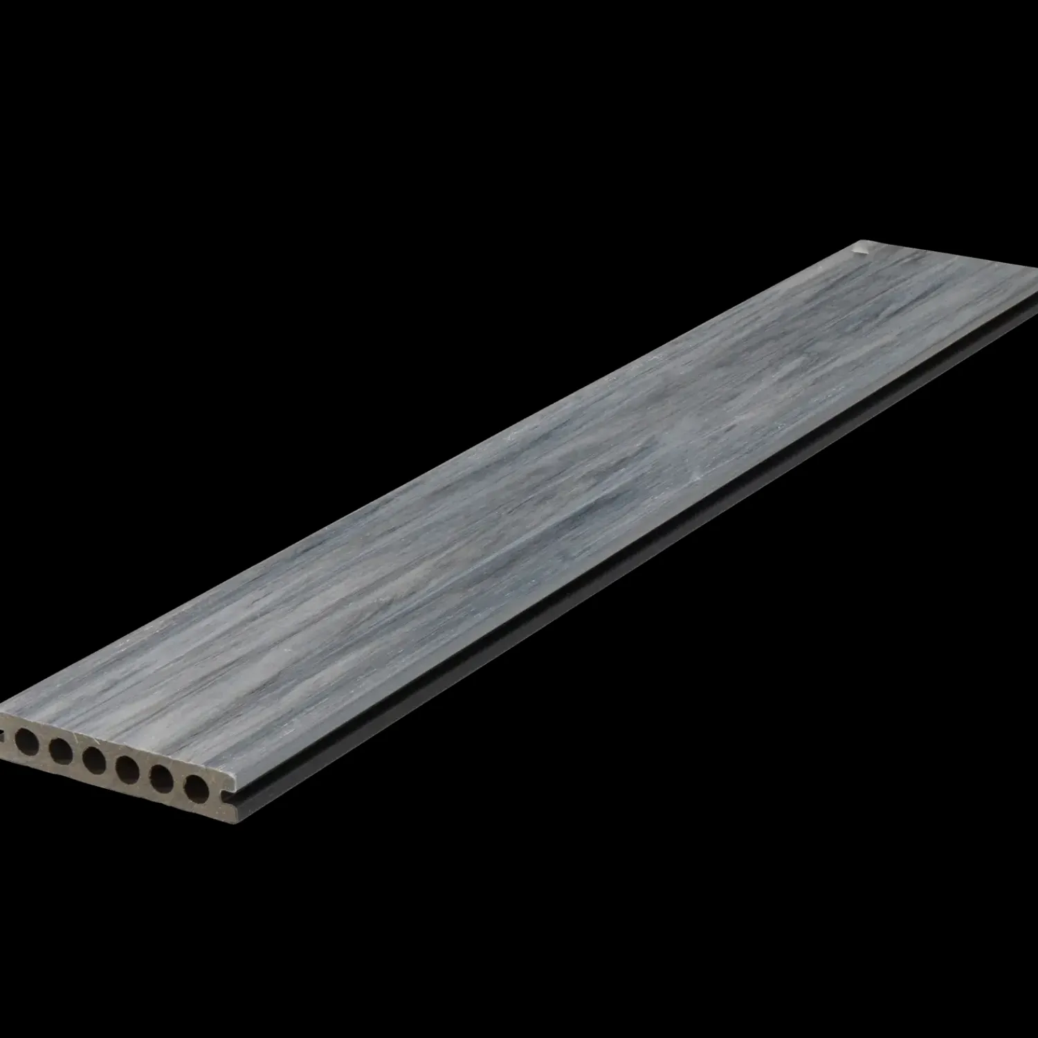 Kirkedal terrasseplank Heimdal 22 x 130 x 4000 mm sort/grå