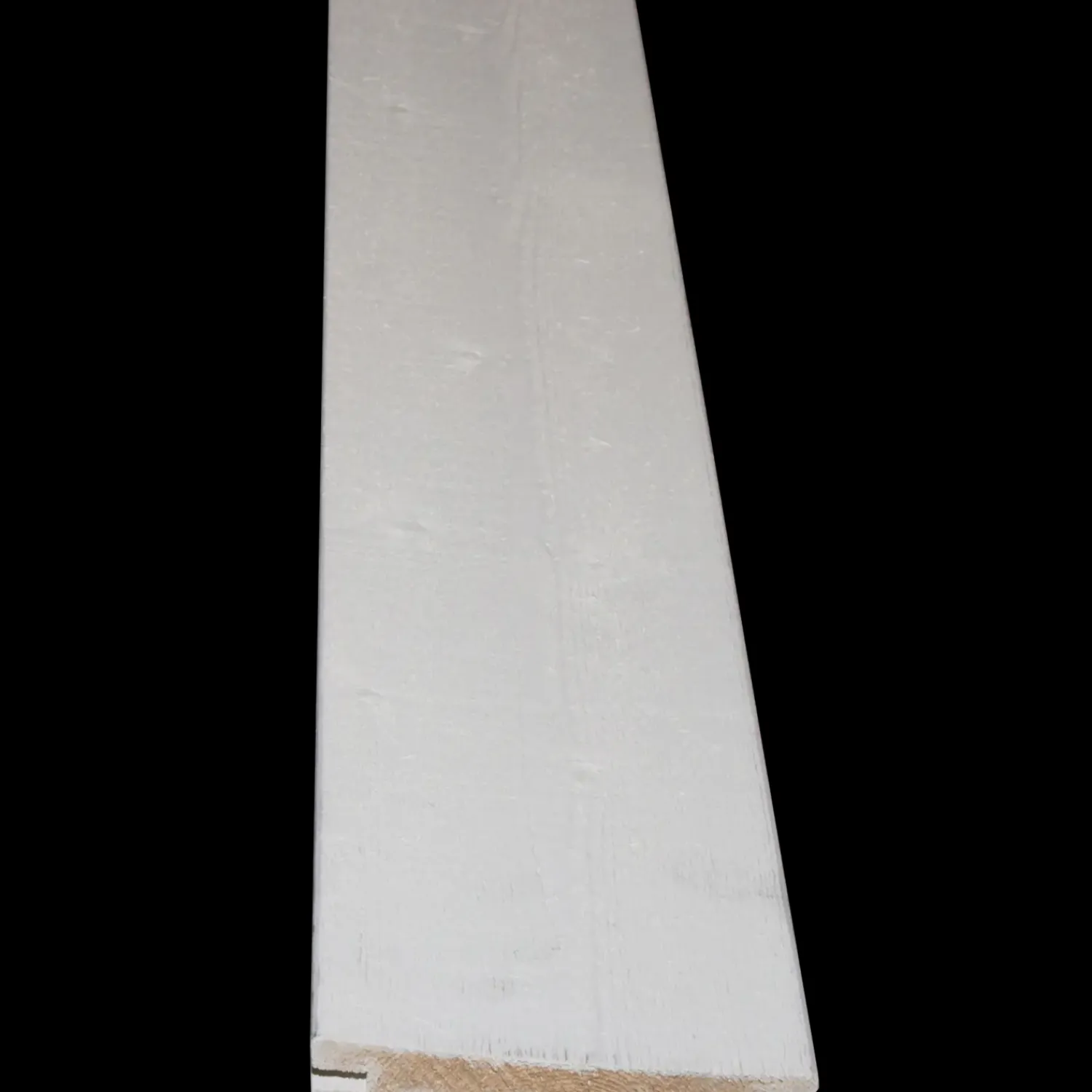 Klinkbeklædning^Klinkbekædning gran m/fer og not 25x150 mm (22x145) x 3,6 m hvidmalet