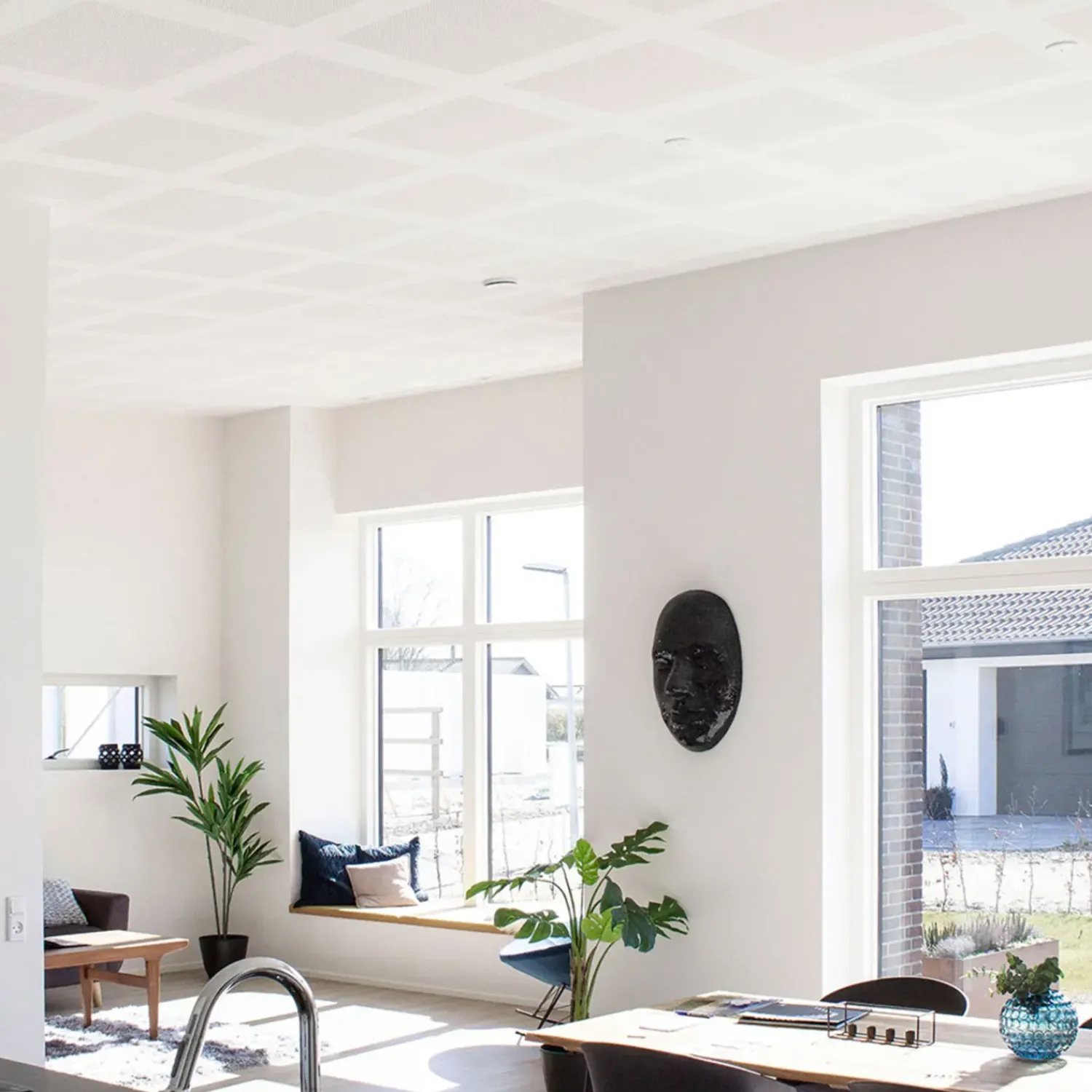 Knauf Gipsplader^Danoline designpanel M1F micro 13x900x2700 mm