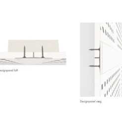 Knauf Gipsplader^Globe G1F designpanel 13x900x2700 mm