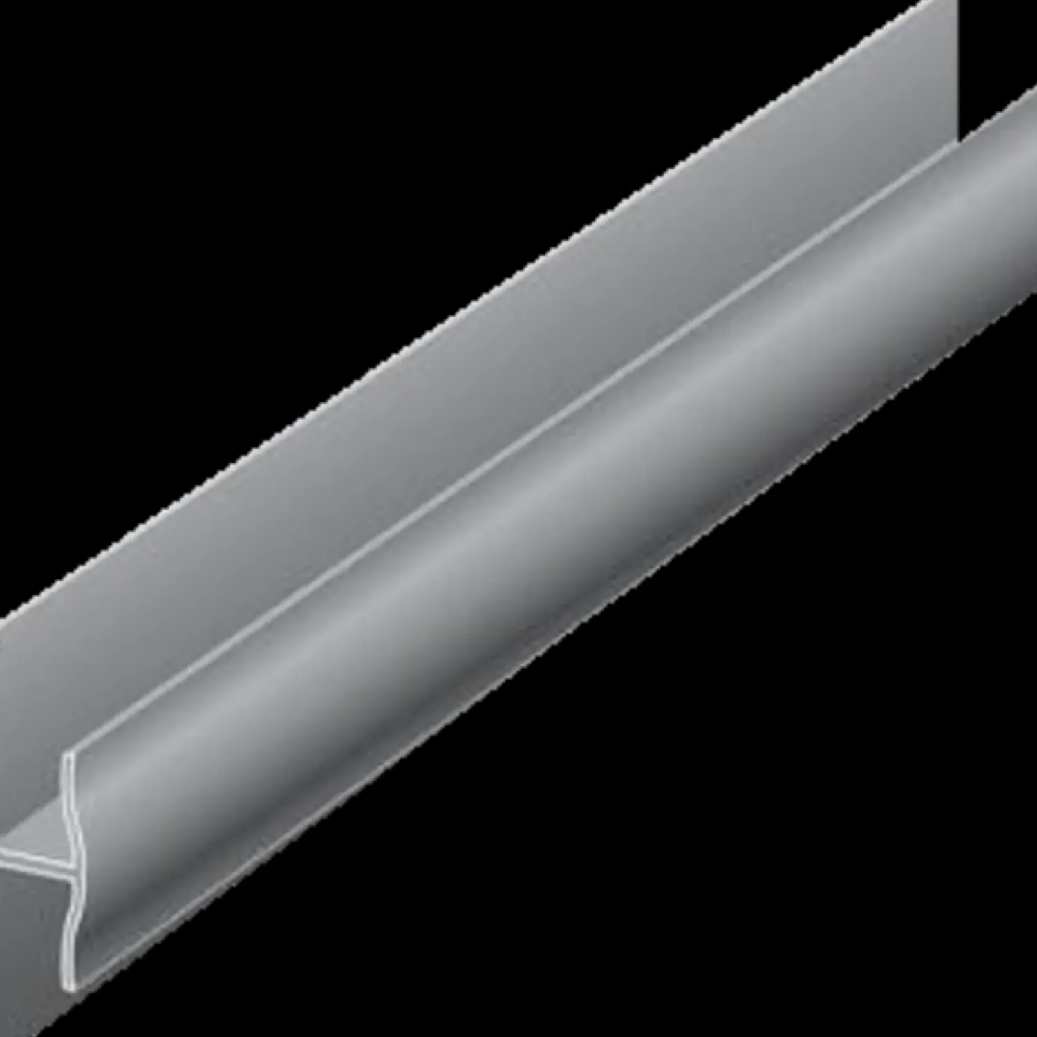 Knauf Skinner Og Tilbehør Til Gips^H-profil plast 1x10x3000 mm