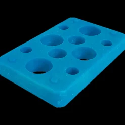 Knudsen Kilen Kiler^K-klods 6T blå 10x50x80 mm