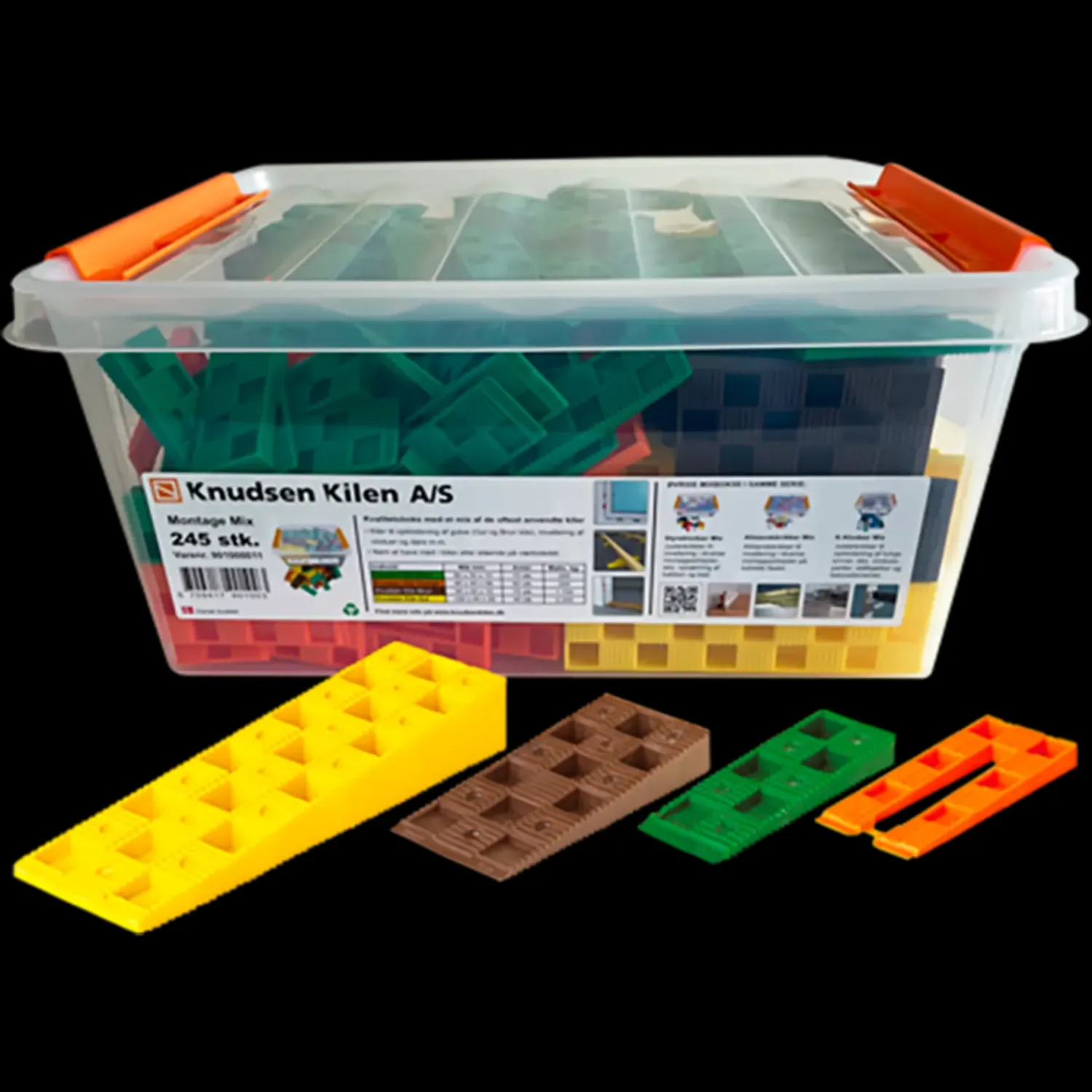 Knudsen Kilen Kiler^montagemix 245 stk