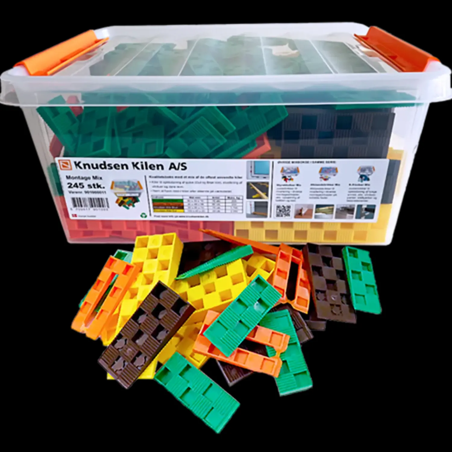 Knudsen Kilen Kiler^montagemix 245 stk