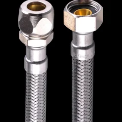 Vvs-Fittings Og Rør^Kombi flex forlænger slange klemring 10 mm x3/8" 25 cm