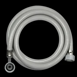Afløb Og Rør^Kombi flex vaskemaskine slange 3/4"x3/4"x200 cm hvid