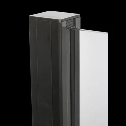 Davidsen Hegnsbrædder^Komposit profilbræt til hegn 16x160x1800 mm koksgrå