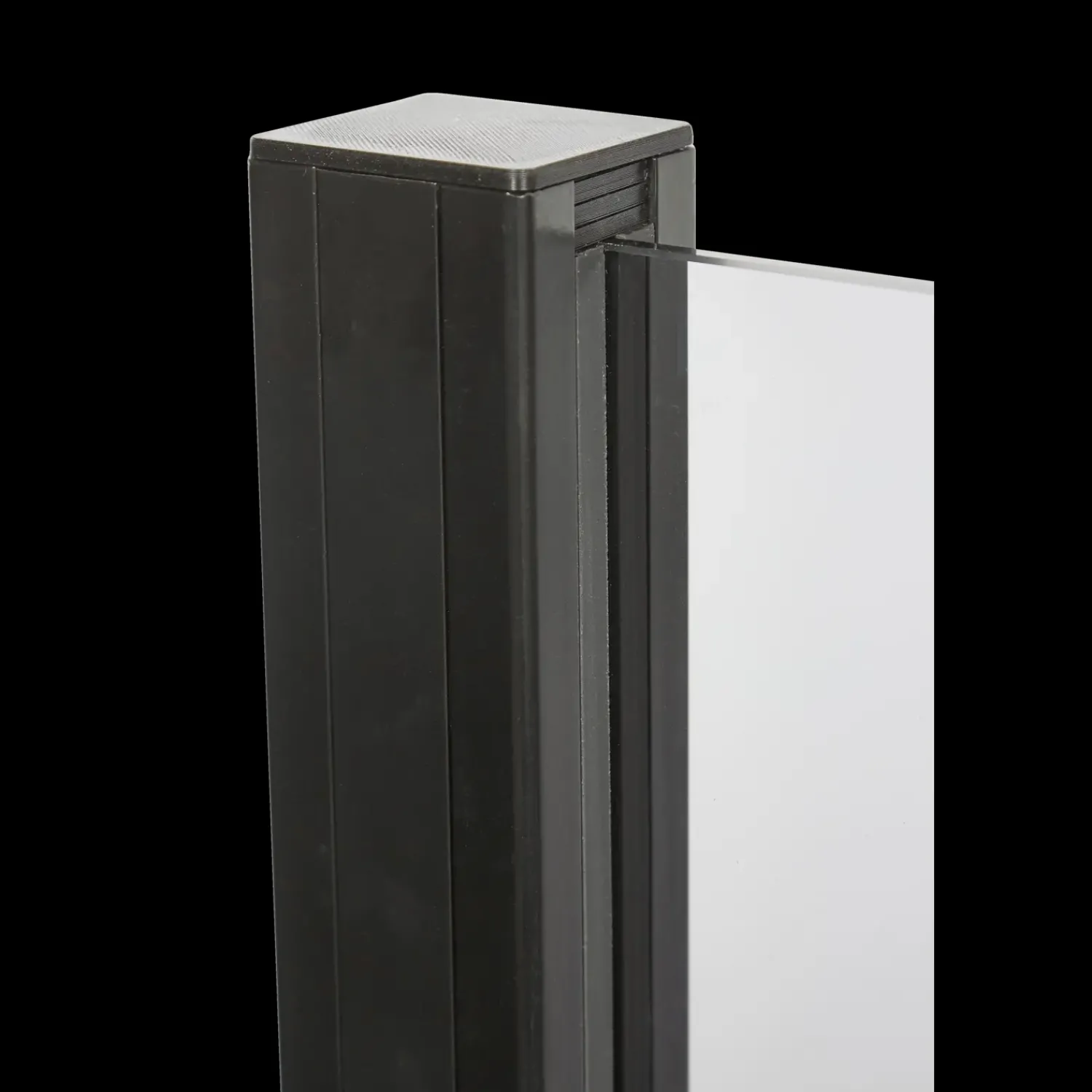 Davidsen Hegnsbrædder^Komposit profilbræt til hegn 16x160x1800 mm koksgrå