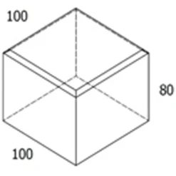 RBR Belægningssten^Kopsten grå brud - 10x10x8 cm