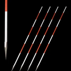 Outlet Landmålerstokke træ rød/hvid 1,6 m