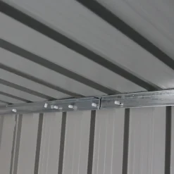 Redskabsskure I Stål^Lasse redskabsskur med dobbeltdør, 5,3 m²